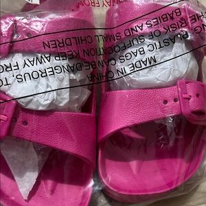 PrettyLittleThing Pink Kids Sandals